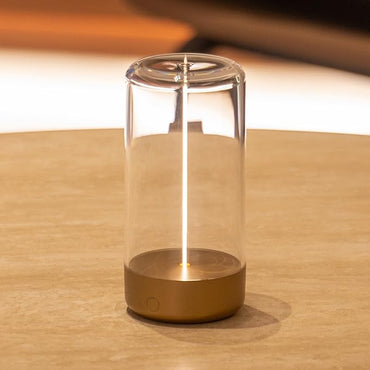 The Auge Light Night Light in Modern Bedside Table Lamp 3-Level Dimming Battery Operated Night Light